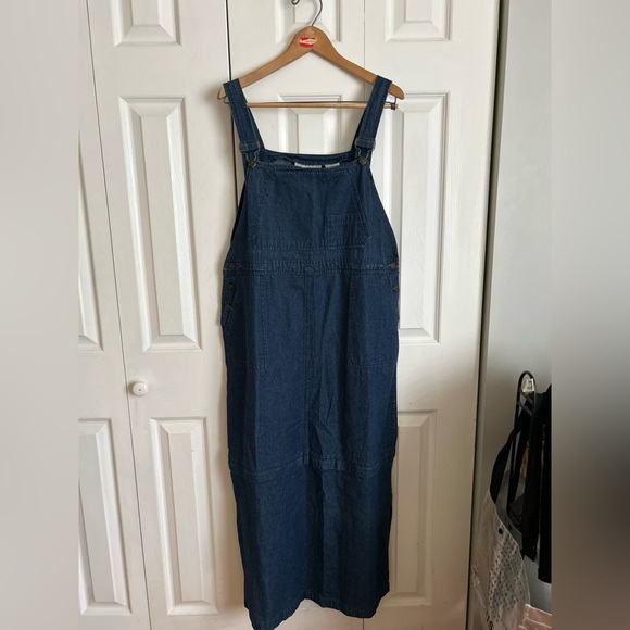 Vintage Blue Denim Dress - Picture 1 of 13